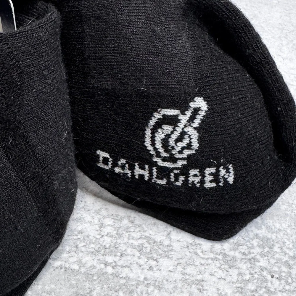 Dahlgren Dri-Stride Alpaca Merino Wool Ski Socks Black Mens 9-12 Womens 9-12 L